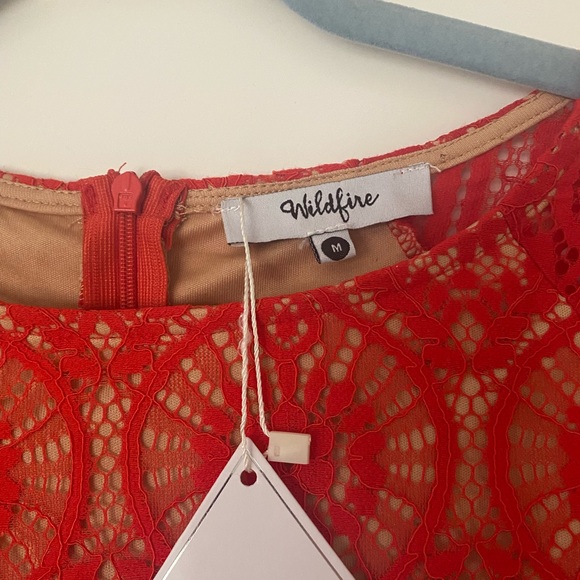 WILDFIRE short sleeve high low dress - Picture 3 of 3